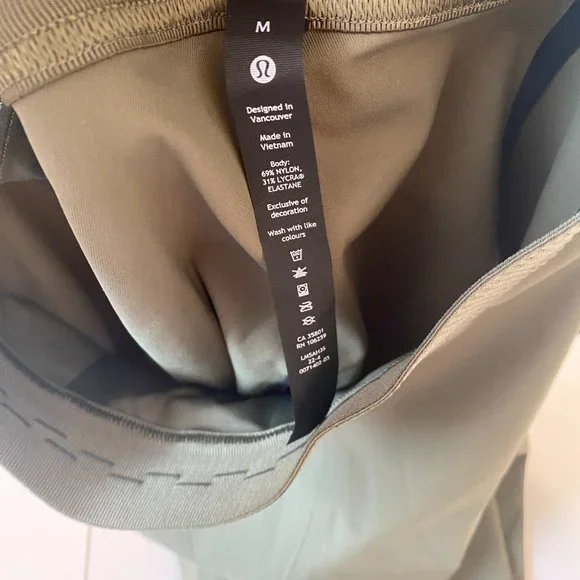 NWT Lululemon Men’s License To Train Green Tights Size Medium - Picture 7 of 8